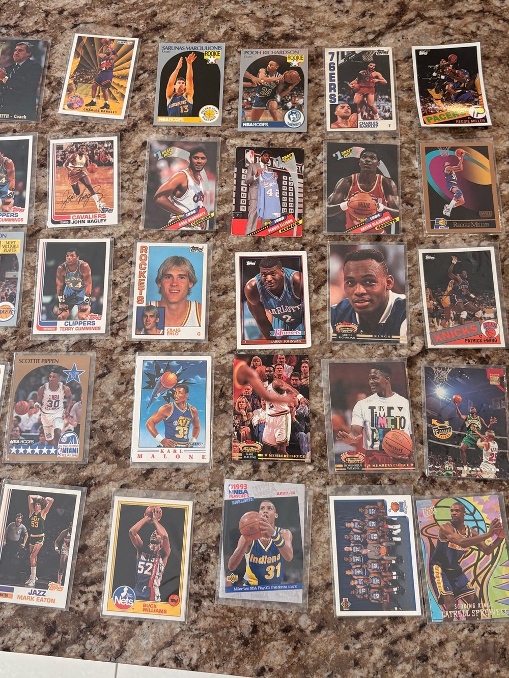 1990’s Trading Basketball Cards - very valuable